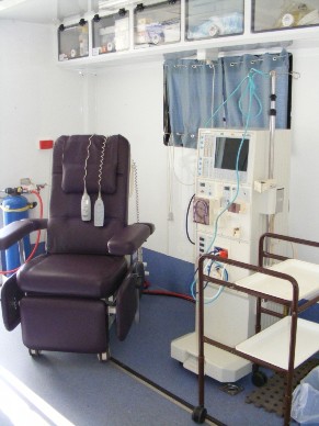 Dialysis machine & chair